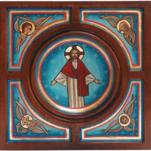 المسيح بانتوكراتور (فى قبة الكنيسة)