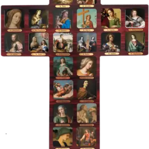 Female Saints صليب القديسات