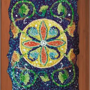 الصليب و نبات الاكانتوس