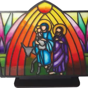 العائلة المقدسة - تلوين زجاج